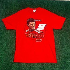 Y2K Nasacar Graphic T-Shirt